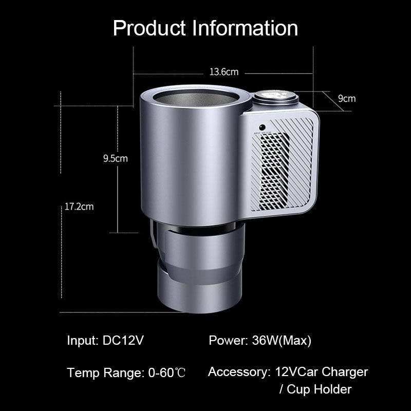 Inthesa™ 2 In 1 Car Heating Cooling Cup